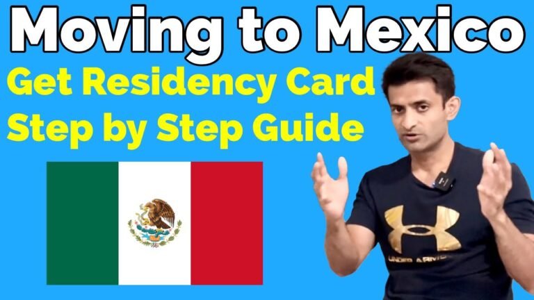 Moving to Mexico with Temporary Residency Visa step by step procedure from start to finish