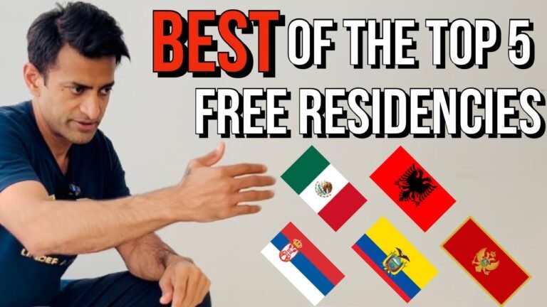 My best choice of the top 5 free residencies allowing multiple citizenships or dual citizenship