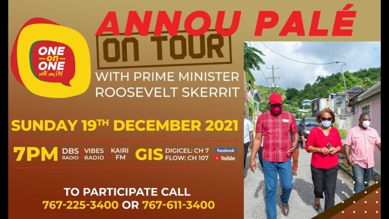 One on One On Tour with PM Roosevelt Skerrit S2 E31 – 19th December, 2021