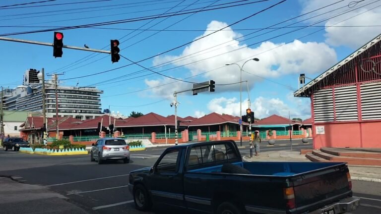 Pensioners Bar Near Central Market Castries Saint Lucia 🇱🇨 December 2021