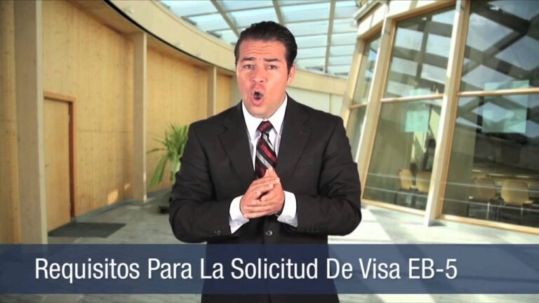 Requisitos para la solicitud de la visa EB-5