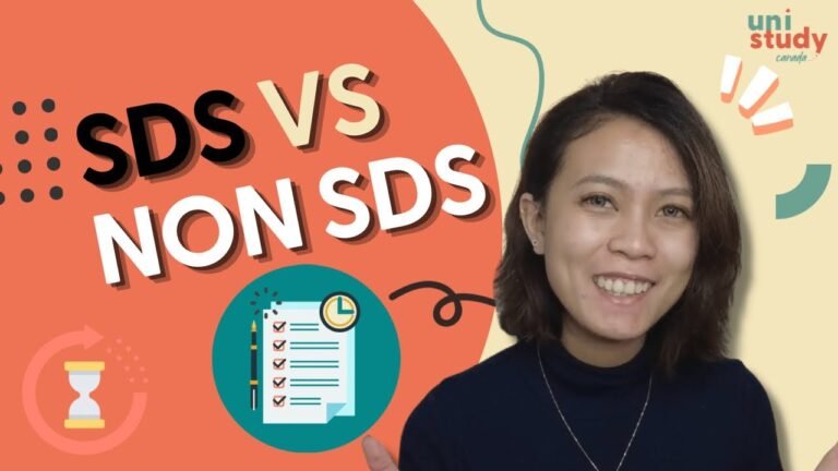 SDS vs Non SDS Visa for studying in Canada #InternationalStudents