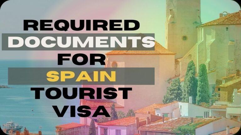 Spain visa requirements | Spain tourist visa