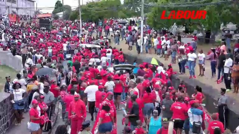 St.Kitts Nevis Labour Party Labour day March 2022