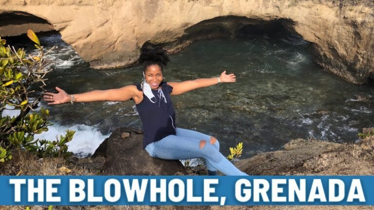 The Ever Majestic Blowhole! Fort Jeudy, St. George, Grenada