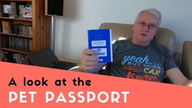 The Pet Passport Scheme