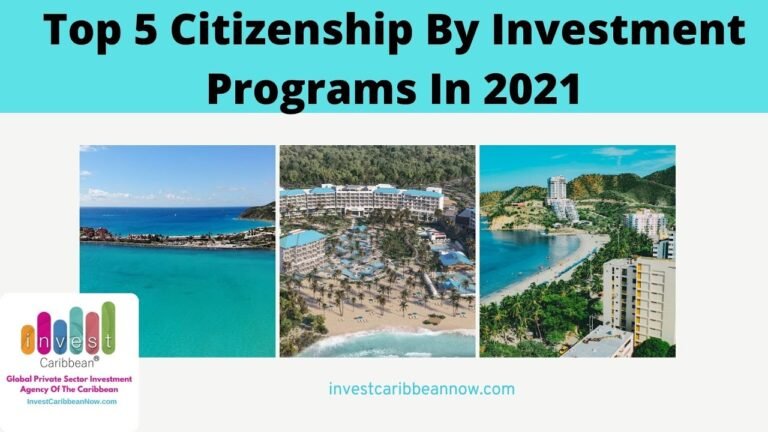 The Top 5 Destinations Globally For Citizenship By Investment In 2021