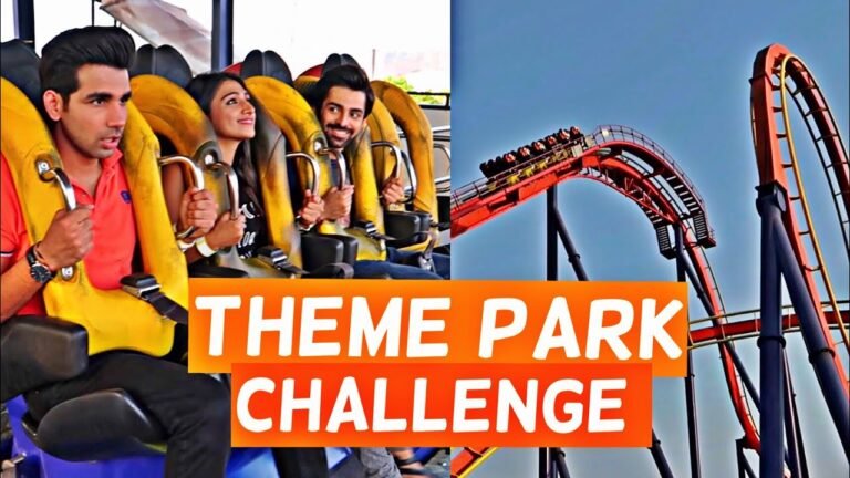 Theme Park Challenge | Rimorav Vlogs