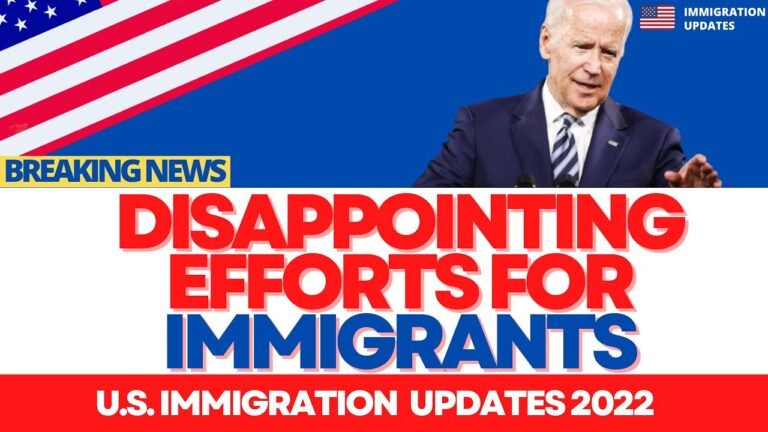 US Immigration Reform 2022:  Immigrants Must Get More From Biden | $23.6 Billion Income Tax Paid