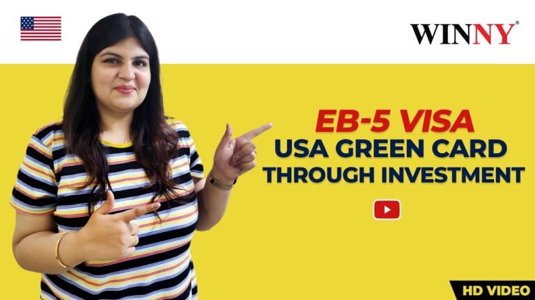 USA Green card through Investment | US EB5 visa process |American Permanent Residency(PR) for Indian