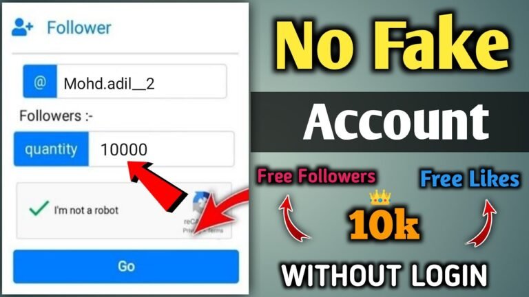 (WITHOUT LOGIN) get 10k Free instagram followers | followers kaise badhaye instagram par 2021