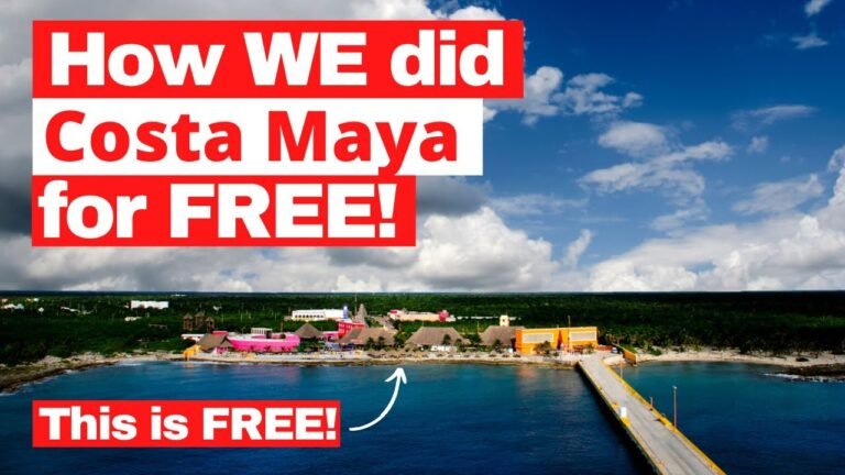 We Excursioned in Costa Maya for FREE! | Popular Western Caribbean Cruise Port in 2022 | Pool Tour