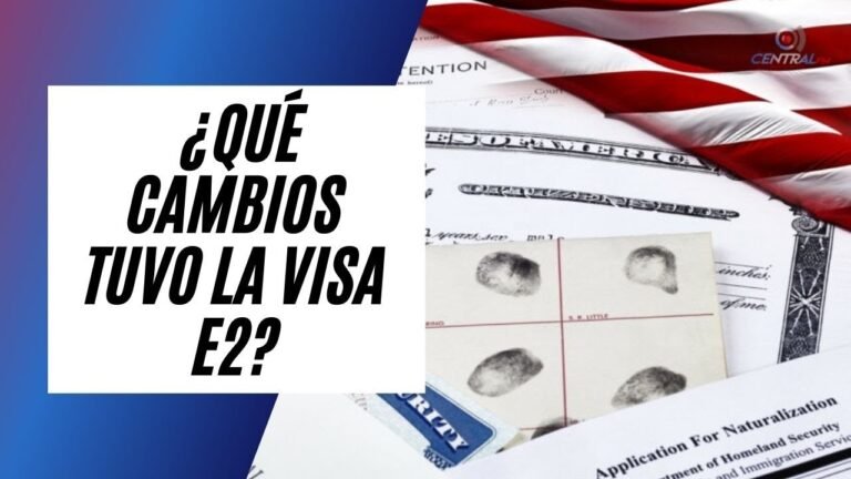 ¿Sabías que la visa E2 tuvo cambios? Estos son los beneficios para inversionistas mexicanos