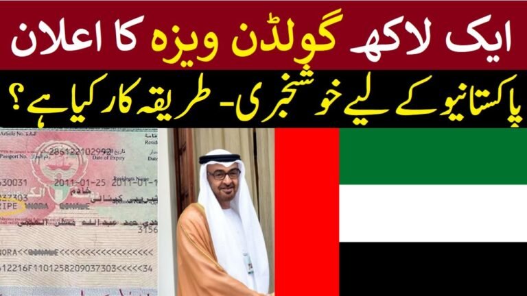 100,000 UAE Golden Visa For Coders Who And How Can Apply Golden Chance For Pakistan To Get UAE Visa