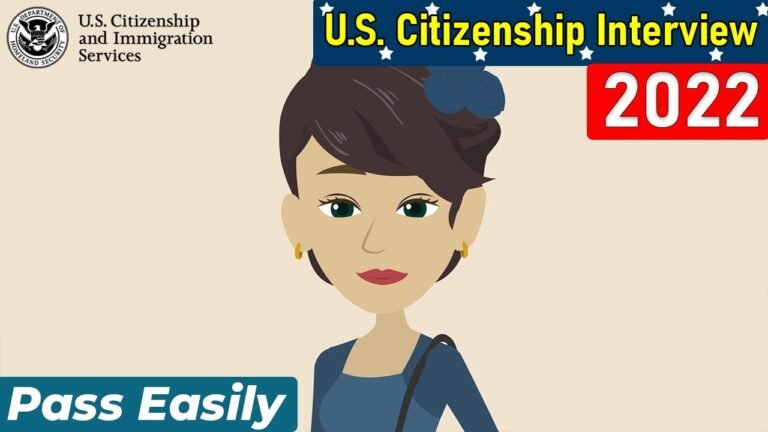 2022 – US Citizenship Test – Practice US Citizenship Interview | N400 Interview #10