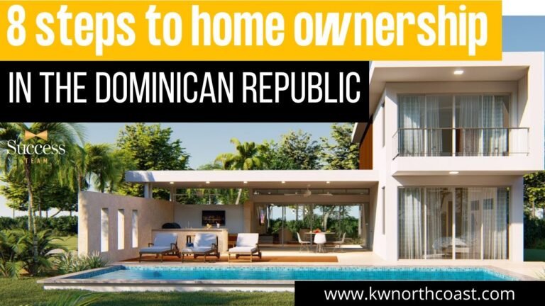 8 step guide to buying a home in the Dominican Republic #howto