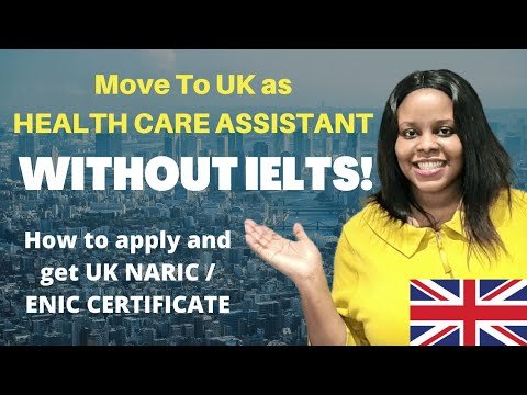 Alternative To IELTS/How To Apply For The Uk NARIC /ENIC Certificate /Move To The Uk Without IELTS