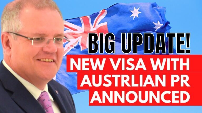 🔴 BIG UPDATE: NEW VISA ROUTE  TO AUSTRALIAN PR ANNOUNCED |  AUSTRALIA PR | PR VISA AUSTRALIA