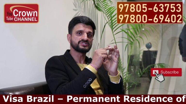 Brazil PR | Brazil Investor Visa | Brazil Permanent Residence | Brazil Visa | Crown Immigration