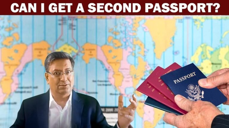 Can Indians get second passport? Watch this video to see if Indians can get second passport ?