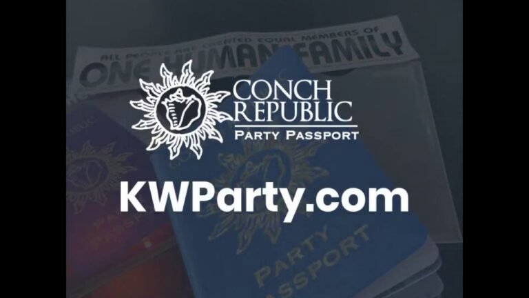 Conch Republic Party Passport Demo