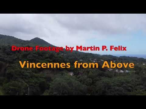 DRONE VIEW   VINCENNES, ST DAVIDS, GRENADA