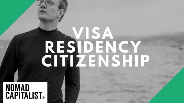 Difference between Visa, Second Residency and Citizenship