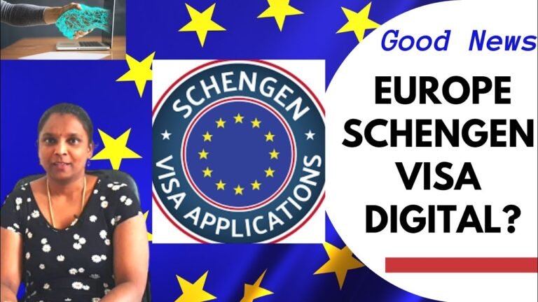 EU plans digital-only Schengen Visa application process?Good News #schengenvisadigital #schengenvisa