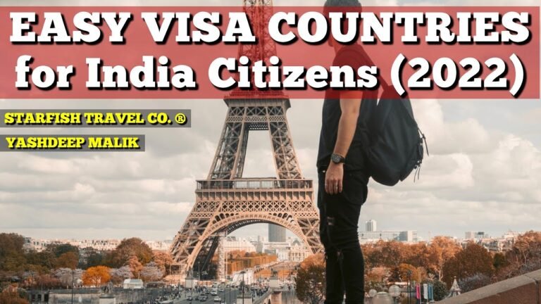 Easy Visa Countries for India Citizens in 2022 – Hindi / हिंदी में