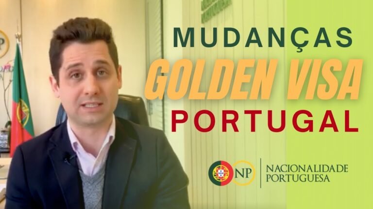 Golden Visa Portugal e as alterações na lei