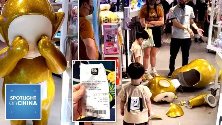 Hong Kong dad pays over $4,200 for golden Teletubby after son accused of smashing it