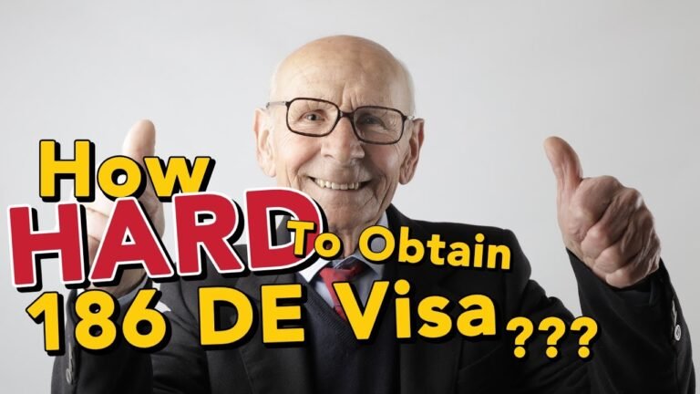 How HARD is it to get 186 Direct Entry Visa???