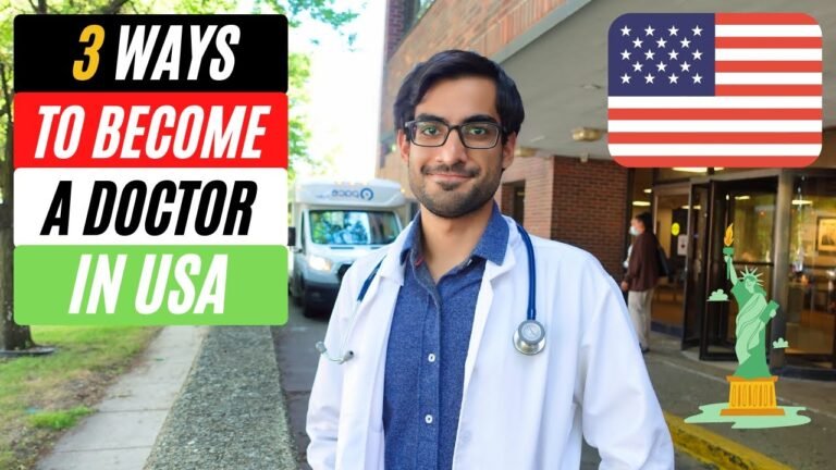 How To Become a Doctor in USA | The 3 Pathways