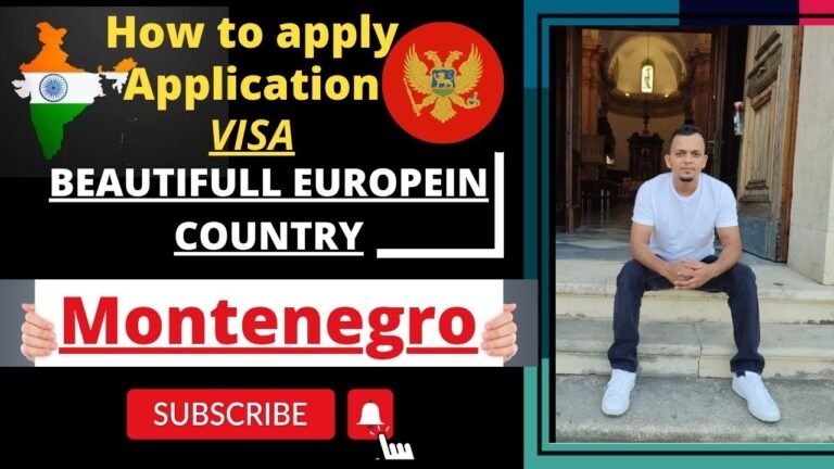 How can I get a Montenegro visa from India || Does an Indian need a visa for Montenegro.2022