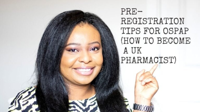 How to become a UK Pharmacist (Part 5)// Pre-Registration + Oriel System