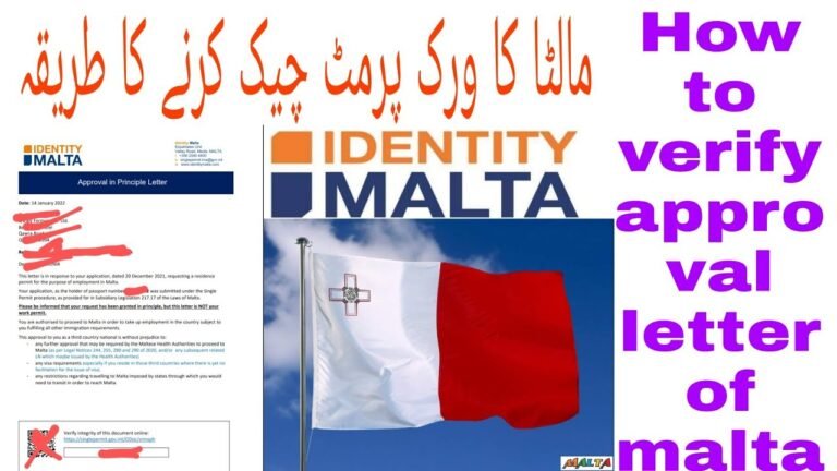 How to check Malta approval letter original or fake || Identity Malta || Latest approval letter 2022