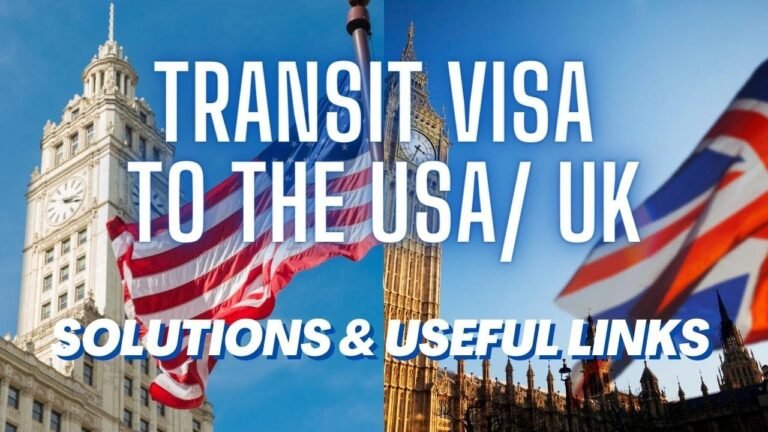 How to get a Transit Visa to the UK or USA