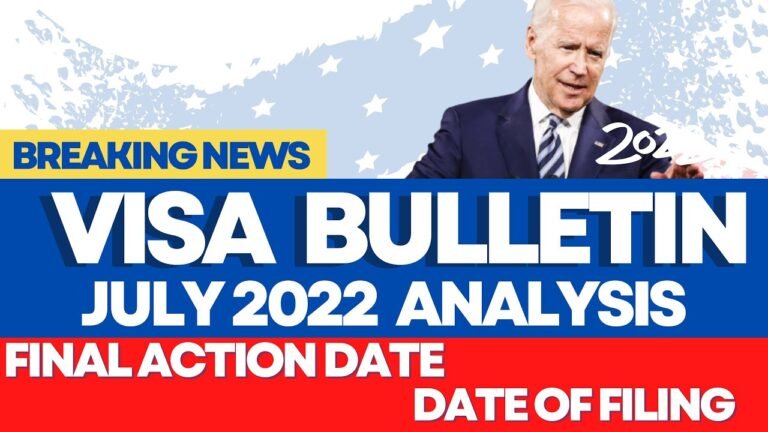 July 2022 Visa Bulletin Analysis | F1, F2A, F2B, F3, F4 EB2, EB3 July 2022 Priority Dates Progress