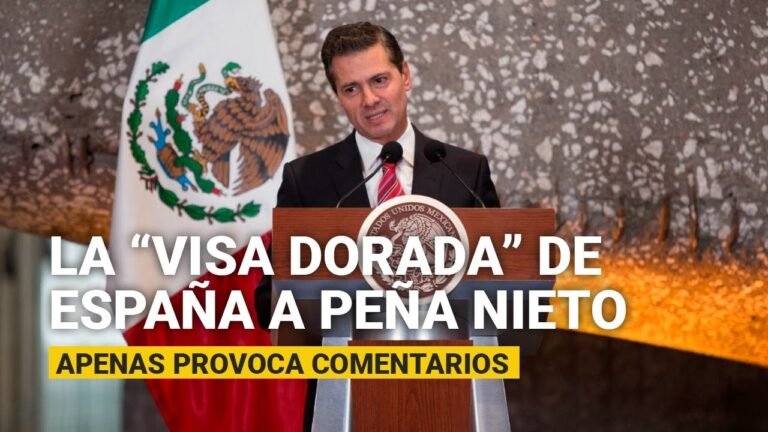 La “visa dorada” de España al millonario expresidente Peña apenas provoca comentarios