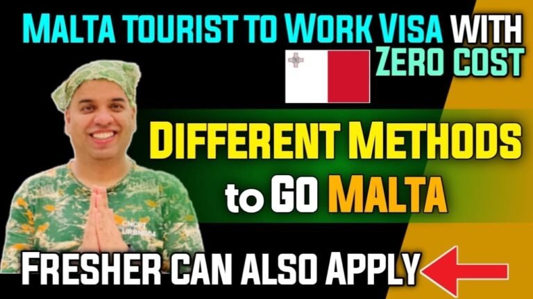 MALTA FREE WORK PERMIT 2022 | DIFFERENT WAYS TO GET MALTA WORK PERMIT FROM INDIA | MALTA WORK PERMIT