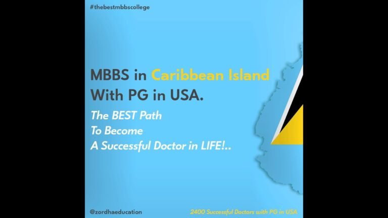 MBBS in Caribbean Medical School with PG in USA – The Best path to become a Successful Doctor