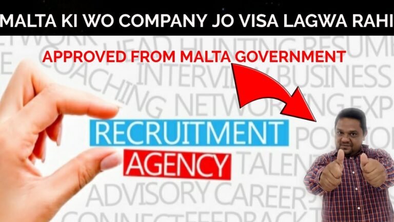 Malta ki is recruitment agencies say visa lo