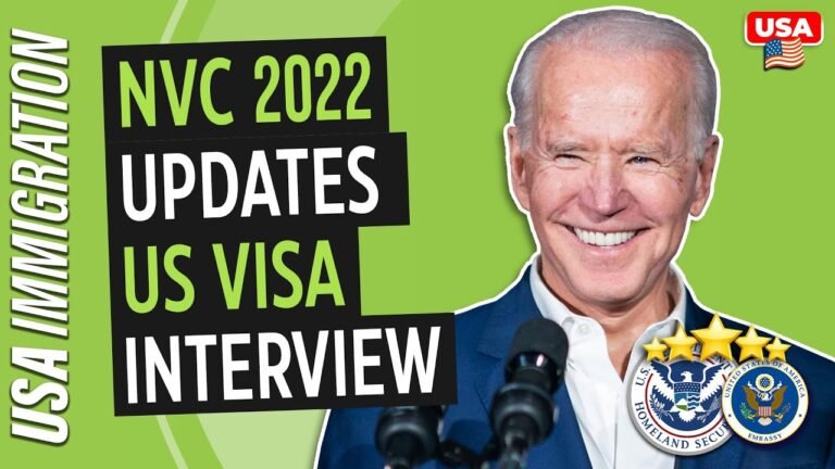 NVC 2022 update: 60 Day Notice, NVC Case Processing, Green Card & US Visa Interview at Consulate