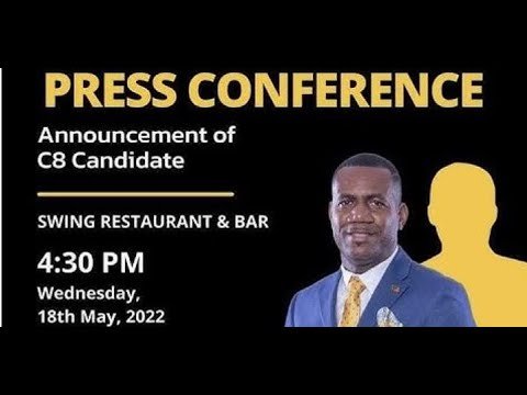 PAM Press Conference – Announcement of Constituency 8 Candidate – 18 May 2022