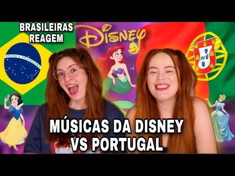 PORTUGAL X BRASIL – Músicas da Disney | Parte 1 (Brasileiras Reagem)