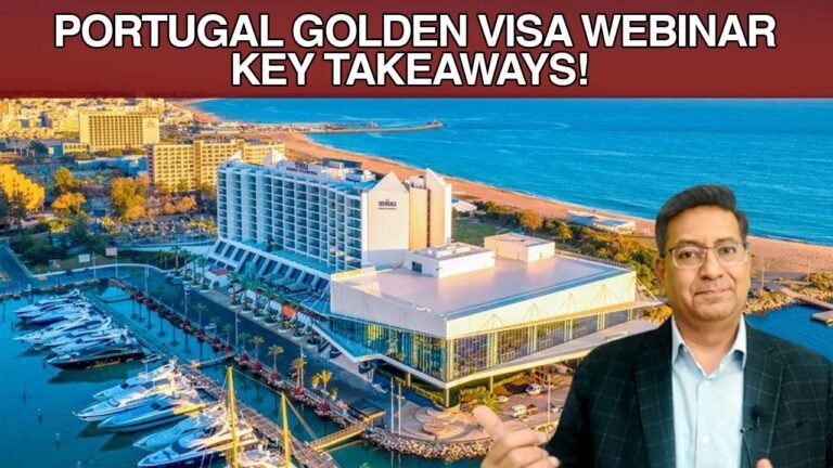 Portugal Golden Visa Key Takeaways from the Webinar