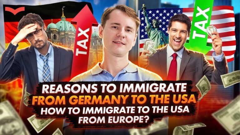 REASONS TO IMMIGRATE FROM GERMANY TO THE USA. HOW TO IMMIGRATE TO THE USA FROM EUROPE?