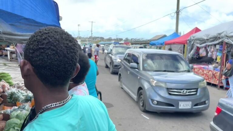 Saturday Morning Market St. John’s Antigua and Barbuda 2 April 2022