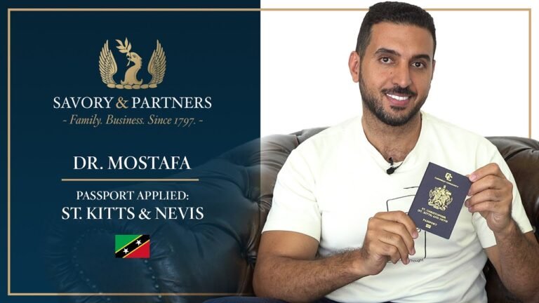 Second Citizenship: Client Testimonial – Dr. Mostafa – St Kitts & Nevis Passport