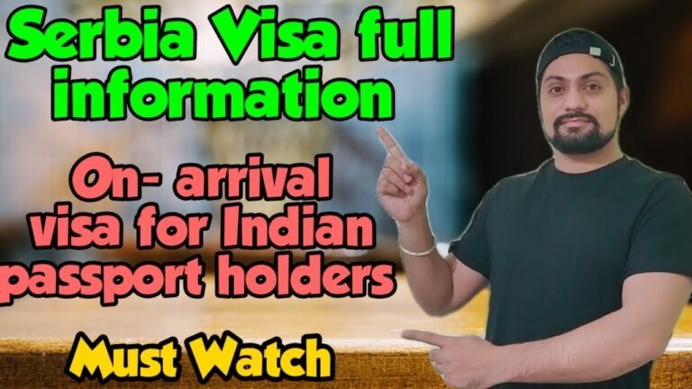 Serbia Visa for Indians – Serbia Visa On arrival for Indian Passport holders 2021